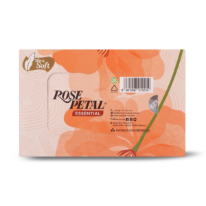 rose petal essential tissue box